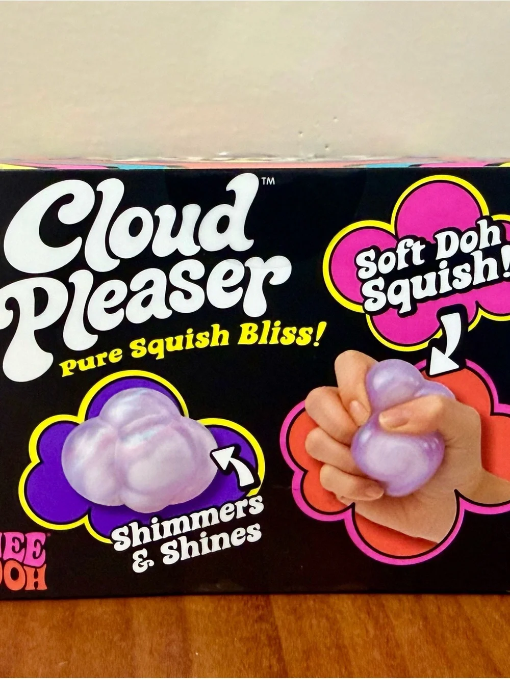 Needoh Cloud Pleaser Soft Doh Squish - Purple Set of 2